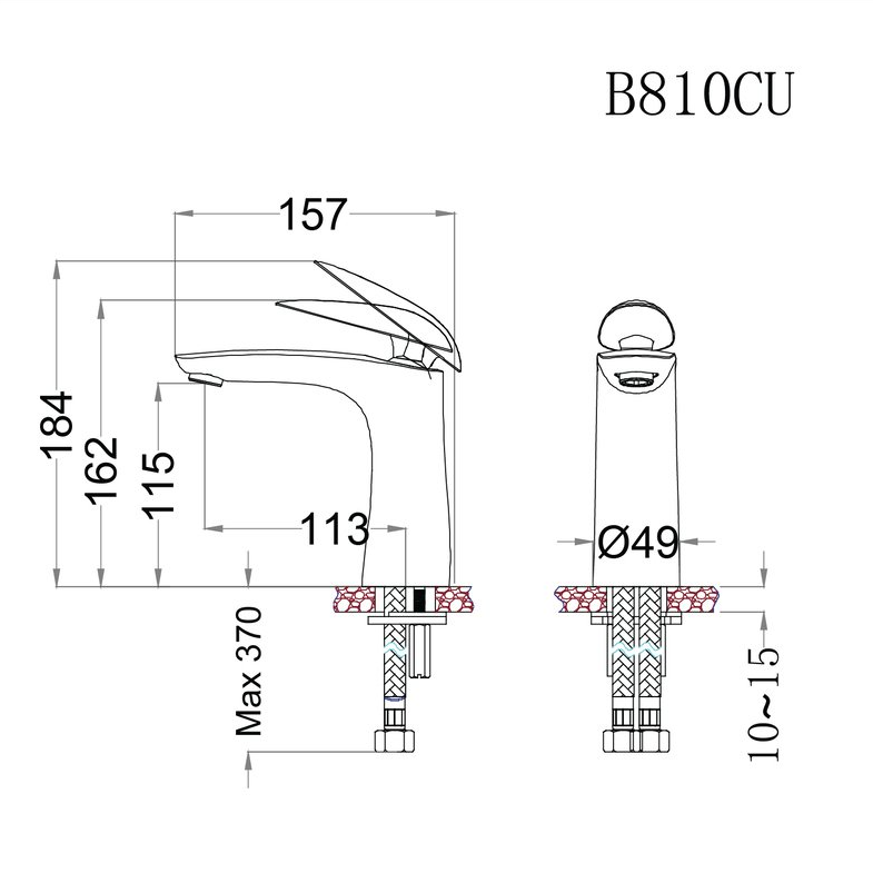 Bản vẽ B810CU Bản vẽ B810CU